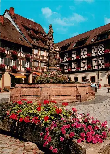 AK / Ansichtskarte 73927702 Gengenbach Marktplatz Brunnen