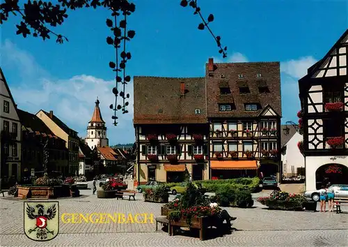 AK / Ansichtskarte  Gengenbach Marktplatz mit Niklasturm