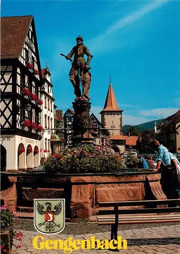 AK / Ansichtskarte 73927728 Gengenbach Marktplatz Brunnen Obertor