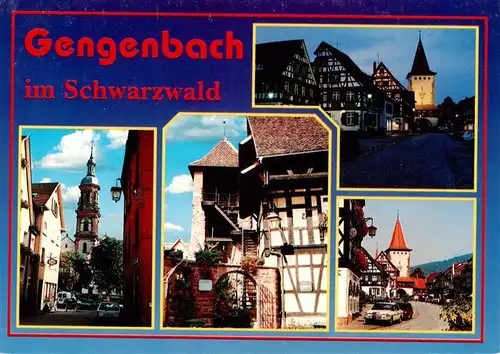 AK / Ansichtskarte 73927731 Gengenbach Orts und Teilansichten