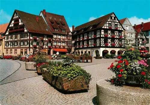 AK / Ansichtskarte 73927752 Gengenbach Marktplatz Brunnen 