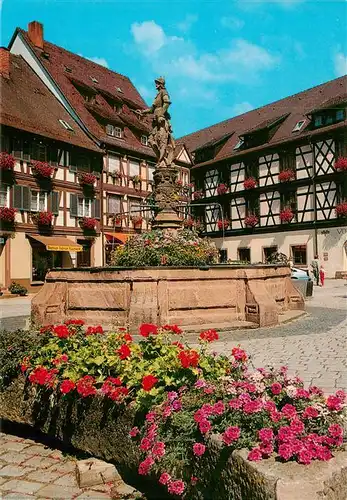 AK / Ansichtskarte  Gengenbach Markt Brunnen