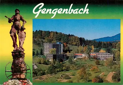 AK / Ansichtskarte 73927784 Gengenbach Panorama Brunnenfigur