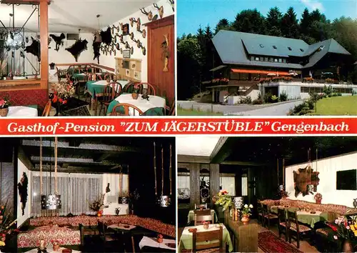AK / Ansichtskarte 73927795 Gengenbach Gasthof Pension Zum Jaegerstuebli Gastraeume