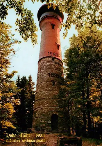 AK / Ansichtskarte  Schweigmatt_Schopfheim Hohe Moehr Aussichtsturm