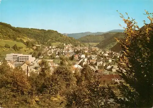 AK / Ansichtskarte 73927847 Zell_Wiesental Gasthof Pension Dreikoenig Panorama