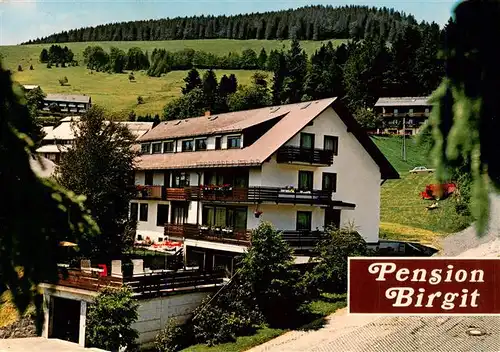 AK / Ansichtskarte  Todtnauberg Pension Birgit