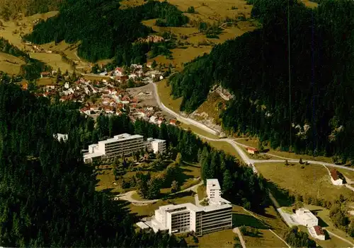 AK / Ansichtskarte  Todtmoos Sanatorium Wehrawald Fliegeraufnahme