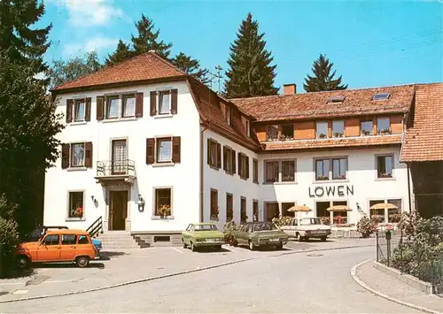 AK / Ansichtskarte 73927897 Gresgen_Zell_im_Wiesental Hotel Pension Loewen