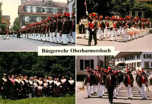 AK / Ansichtskarte 73927903 Oberharmersbach Historische Buergerwehr