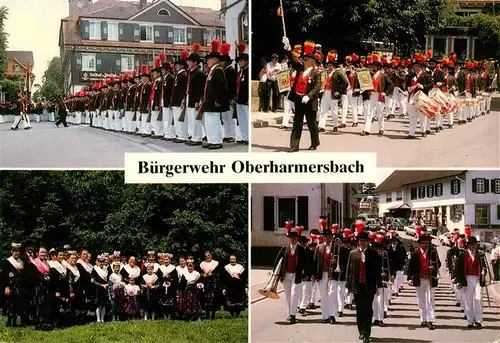 AK / Ansichtskarte  Oberharmersbach Historische Buergerwehr