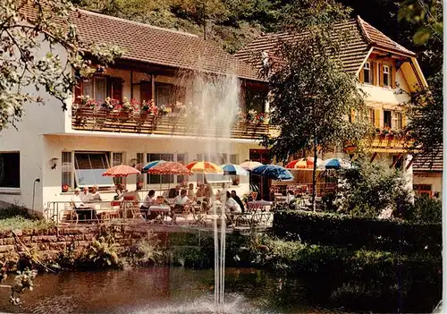 AK / Ansichtskarte  Loecherberg_Oberharmersbach Haus Schwarzwald-Idyll