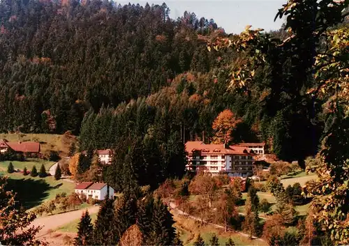 AK / Ansichtskarte 73927908 Nordrach Winkelwaldklinik Luftkurort im Schwarzwald