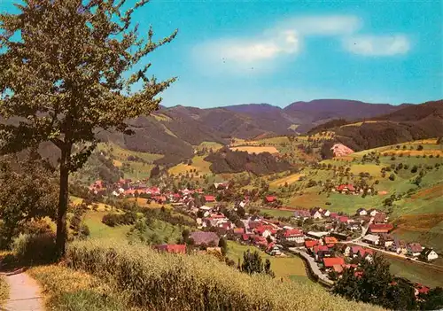 AK / Ansichtskarte 73927942 Oberharmersbach Panorama Schwarzwald