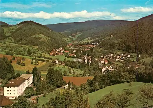 AK / Ansichtskarte  Nordrach Panorama Luftkurort im Schwarzwald