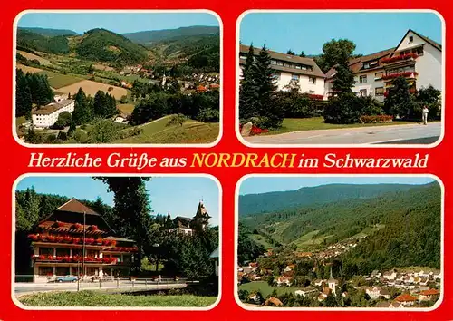 AK / Ansichtskarte 73927974 Nordrach Panorama Luftkurort im Schwarzwald