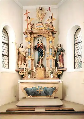 AK / Ansichtskarte  Kolonie_Nordrach Kapelle Johannes Nepomuk Altar