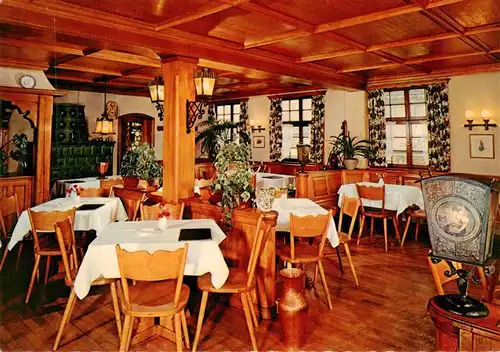 AK / Ansichtskarte  Steinach_Kinzigtal_Schwarzwald Hotel Schwarzer Adler Gaststube