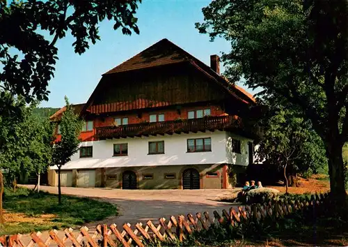 AK / Ansichtskarte 73927984 Unterharmersbach Ferienhaus Mattenhof