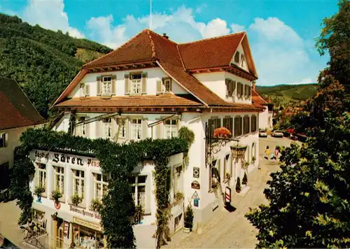 AK / Ansichtskarte  Oberharmersbach Hotel Baeren