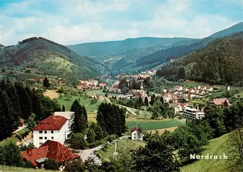 AK / Ansichtskarte 73927997 Nordrach Panorama Luftkurort im Schwarzwald