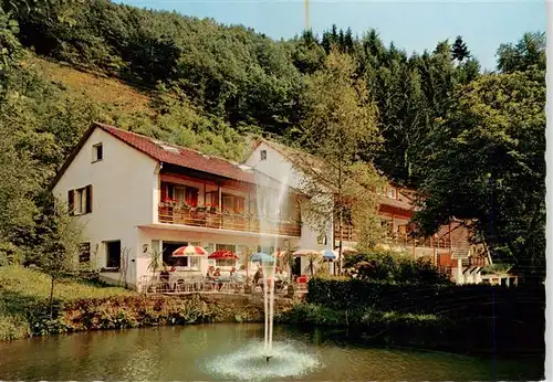 AK / Ansichtskarte  Loecherberg_Oberharmersbach Hotel Pension Schwarzwald-Idyll Luftkurort im Schwarzwald