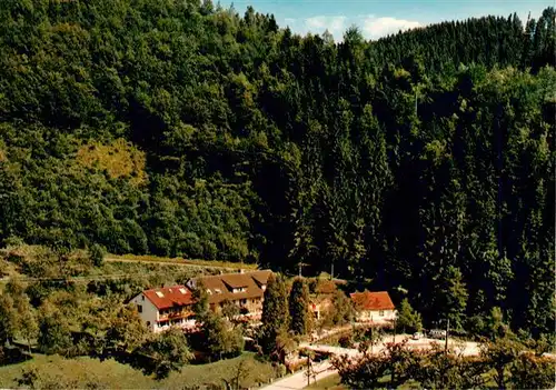 AK / Ansichtskarte  Loecherberg_Oberharmersbach Hotel Pension Schwarzwald-Idyll Luftkurort im Schwarzwald