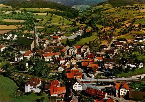 AK / Ansichtskarte  Oberharmersbach Panorama Luftkurort im Schwarzwald