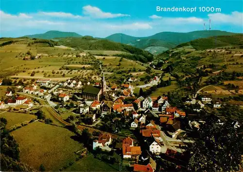 AK / Ansichtskarte  Oberharmersbach Panorama Luftkurort im Schwarzwald