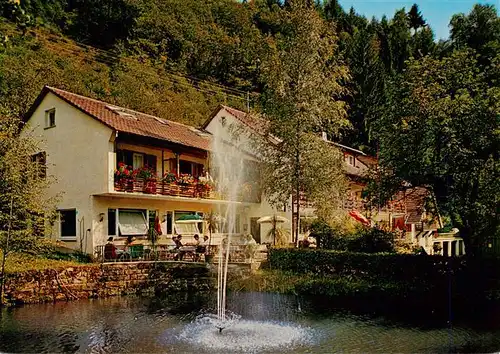 AK / Ansichtskarte  Loecherberg_Oberharmersbach Hotel Pension Schwarzwald-Idyll