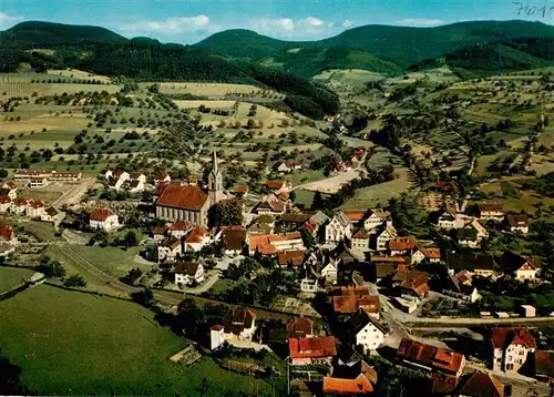 AK / Ansichtskarte  Oberharmersbach Panorama Luftkurort im Schwarzwald