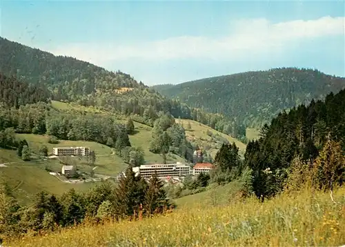 AK / Ansichtskarte 73928052 Nordrach Fachklinik Klausenbach Landschaftspanorama Luftkurort im Schwarzwald