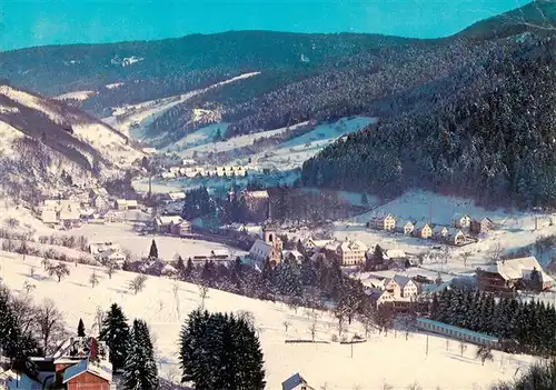 AK / Ansichtskarte 73928061 Nordrach Winterpanorama Luftkurort im Schwarzwald