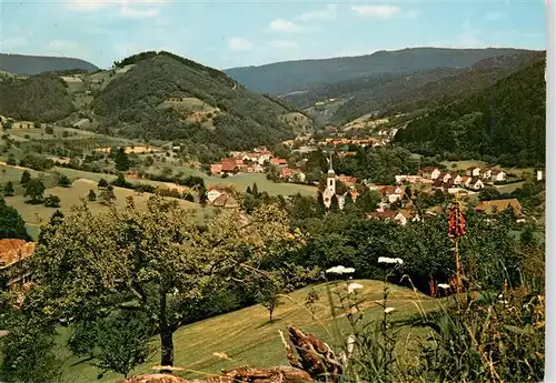 AK / Ansichtskarte 73928065 Nordrach Panorama Luftkurort im Schwarzwald