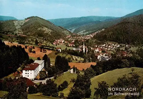 AK / Ansichtskarte  Nordrach Panorama Luftkurort im Schwarzwald