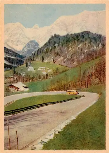 AK / Ansichtskarte  Postbus_Omnibus Ramsau Reiteralpen