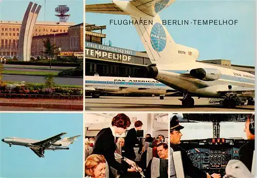 AK / Ansichtskarte  Flughafen_Airport_Aeroporto Berlin Tempelfof 