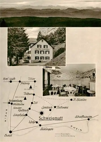 AK / Ansichtskarte 73928246 Schweigmatt_Schopfheim Pension Waldhaus