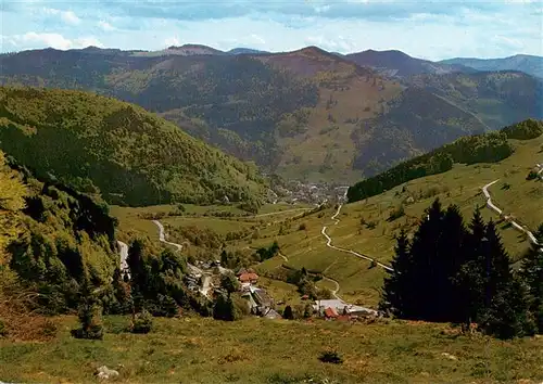 AK / Ansichtskarte  Muggenbrunn Hotel Pension Adler Panorama