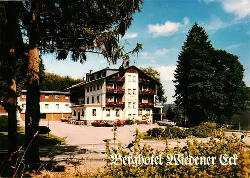 AK / Ansichtskarte  Wieden_Schwarzwald Berghotel Wiedener Eck