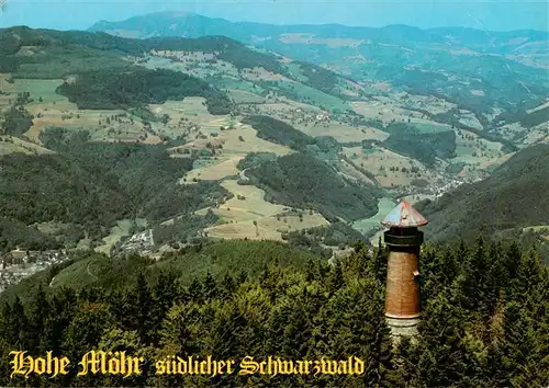 AK / Ansichtskarte 73928304 Schweigmatt_Schopfheim Panorama Aussichtsturm Hohe Moehr