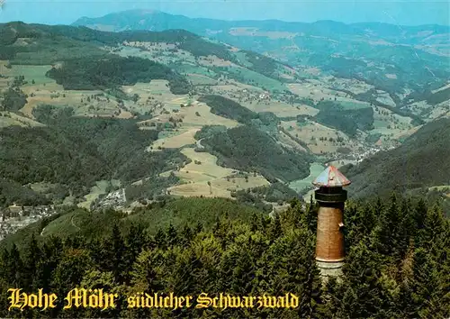 AK / Ansichtskarte  Schweigmatt_Schopfheim Panorama Aussichtsturm Hohe Moehr