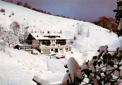 AK / Ansichtskarte  Wieden_Schwarzwald Pension Moosgrund