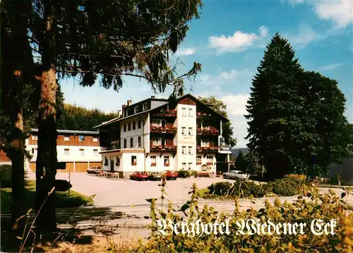 AK / Ansichtskarte  Wieden_Schwarzwald Berghotel Wiedener Eck