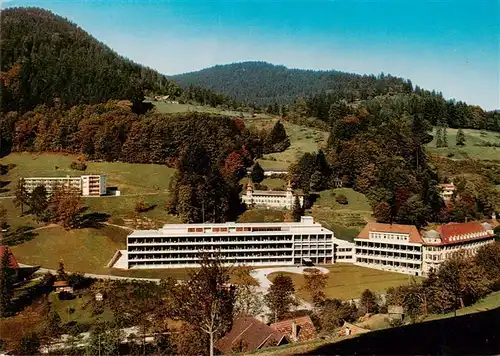 AK / Ansichtskarte 73928375 Klausenbach_Nordrach Sanatorium Fliegeraufnahme