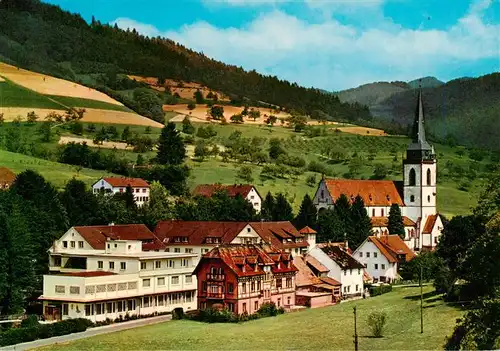 AK / Ansichtskarte  Nordrach Kurhaus Kirche