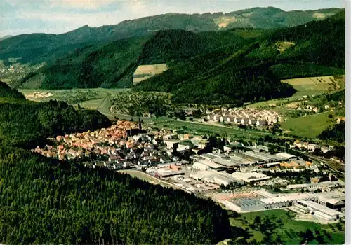 AK / Ansichtskarte  Hausach Fliegeraufnahme