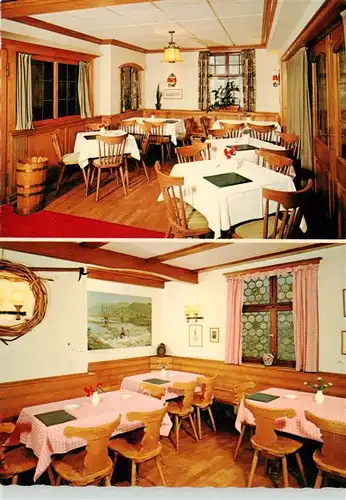 AK / Ansichtskarte 73928400 Steinach_Kinzigtal_Schwarzwald Hotel Schwarzer Adler Gastraeume