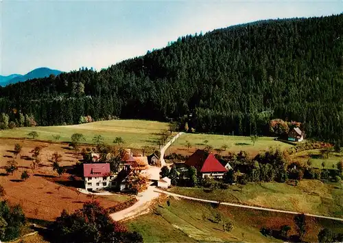 AK / Ansichtskarte  Haslach_Kinzigtal Hoehen Gasthaus Nillhof Fliegeraufnahme