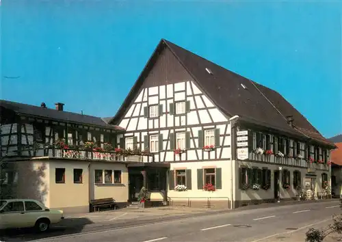 AK / Ansichtskarte  Fischerbach_Kinzigtal Gasthaus Pension Zum Ochsen